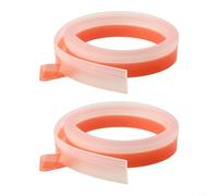 Lot de 2 bandes de rechange 495209 pour rail de guidage SP5000, 0,4 m de long, 21,5 mm de large, coupe anti-éclats pour ruban de bord