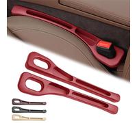 Lot de 2 Bandes de Remplissage pour Siège Auto pour Alfa Romeo Junior 2024 2025, Bandes Latérales de Remplissage Accessoires Anti-fuites pour Véhicule,Red