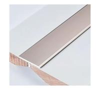 Lot de 2 bandes de transition métalliques de 90 à 130 cm de long, 3,3 cm de large, moulures en T for seuils de porte, garnitures de bord for portes, sols irréguliers, carrelage, bois(Light Grey,2Set L