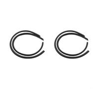 Lot de 2 bandes d'étanchéité en caoutchouc pour pilier de voiture - Coupe-vent