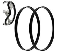 Lot de 2 bandes élastiques universelles de 20,3 cm pour le travail du bois, compatibles avec Einhell, Scheppach HBS20 et de nombreuses scies à ruban courantes, antidérapantes et amortissantes des