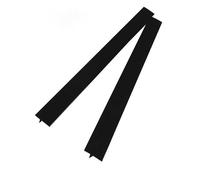 Lot de 2 bandes en silicone pour espace de cuisinière - Comble les espaces entre la cuisinière et le plan de travail - Facile à installer - Longueur : 53,3 cm