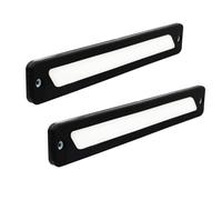 Lot de 2 bandes LED pour feux de circulation diurnes et anti-brouillard, étanches, super lumineuses, pliables, pour camion, automobile, tracteur, et arrière