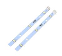 Lot de 2 bandes lumineuses LED for réfrigérateur E349766 MDDZ-162A 1629348 DC12V 2W