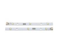 Lot de 2 bandes lumineuses LED pour réfrigérateur Hisense MDDZ-162A 1629348, 16 cm 12 V CC Blanc froid