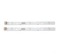 Lot de 2 bandes lumineuses LED pour réfrigérateur Rongsheng/pour HISENSE MDDZ-162A 1629348 Éclairage efficace et clair pour votre réfrigérateur