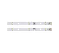 Lot de 2 bandes lumineuses pour réfrigérateur 12 V CC 2 W Blanc froid pour modèles Hisense E349766 MDDZ-162A 1629348 1529227 KIFF5017 KIFF5020 KIFF7017 KIFF7020 KSBNDIX18 4, 18 6 cm