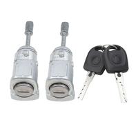 (Lot de 2) Barillets Complet de Porte Avant Gauche et Droit avec clés compatible pour Arosa Superb Lupo A6 Passat 3B0837167 3B0837168