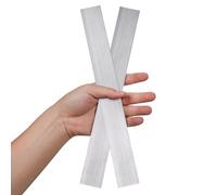 Lot de 2 barres carrées en aluminium, 0,4 cm d'épaisseur x 3,5 cm de largeur x 30,5 cm de long, plaque plate carrée en aluminium 6061, 4 pièces de 35 x 305 mm T6511 solides