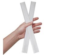 Lot de 2 barres carrées en aluminium, 0,4 cm d'épaisseur x 3 cm de largeur x 30,5 cm de long, plaque plate carrée en aluminium 6061, 4 pièces de 30 x 305 mm T6511 solides