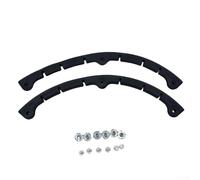 Lot de 2 barres de protection incurvées pour snowboard, skis, skateboards, longboards (L)