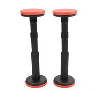 Lot de 2 barres de support réglables pour installation d'armoires avec hauteur télescopique et capacité de charge de 200 kg