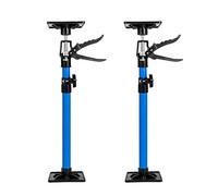 Lot de 2 barres de support télescopiques de 100 kg, 50 à 115 cm, outils télescopiques pour la troisième main, barres de support réglables en acier inoxydable, système de support pour la troisième main