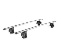 Lot de 2 Barres de toit - GREEN VALLEY - Easy One N° 80 - Aluminium - Fixation sur toit normal - Jusqu'à 75 kg