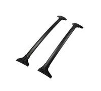 Lot de 2 barres de toit transversales noires pour voiture, compatibles avec Toyota RAV4 2019-2020, porte-bagages de toit long, rangement pour vélos, voyage