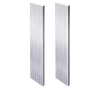 Lot de 2 barres plates carrées en aluminium de 25 cm de long, 8 mm x 30 mm x 250 mm, plaque en aluminium 6061 à usage général