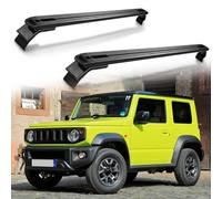 Lot de 2 barres transversales de toit en aluminium pour Suzuki JIMNY 2019-2024
