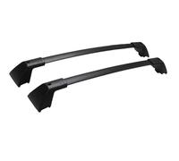 Lot De 2 Barres Transversales Toit Noires pour Ford pour Bronco Sport Badlands First Edition 2021 2022 2023
