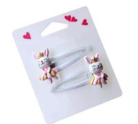 Lot de 2 barrettes à cheveux antidérapantes pour l'automne et l'hiver pour un usage quotidien et des occasions spéciales