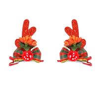 Lot de 2 barrettes à cheveux antidérapantes pour l'hiver