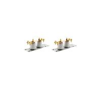 Zenitech - Lot de 2 barrettes de coupure hautes