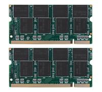 Lot de 2 barrettes de mémoire RAM DDR1 SO-DIMM 200 broches DDR333 PC 2700 333 MHz pour ordinateur portable Sodimm