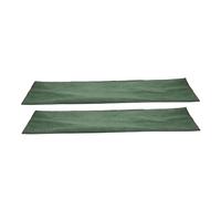 Lot de 2 barrières anti-inondation sans sable, absorption rapide de l'eau en 3 minutes, sacs en résine réutilisables 25 x 150 cm, barrières écologiques pour portes maison, garage, sous-sol