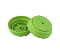 Lot de 2 bases de lame en plastique de rechange pour tondeuse à gazon électrique sans fil et débroussailleuse - Accessoire durable pour outils électriques de jardin - Vert et noir (1)