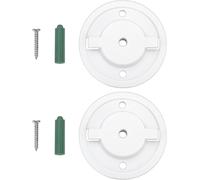 Lot de 2 Bases de Montage Murales pour Caméra Intelligente TL70 Accessoires Compatible avec Tapo C200 Compatible avec TP-Link C210 Blanc 55 Cm avec Vis