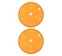 Lot de 2 bases de pot en plastique 25 cm pour pot de fleurs | Disque booster de drainage pour éviter l'excès d'arrosage pour soutenir la croissance des racines pour rempotage intérieur et