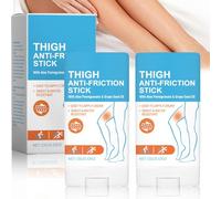 Lot de 2 bâtons anti-friction, anti-frottement, anti-taches, coussinets à faible friction, convient pour les talons, les avant-bras, les cuisses et les mollets, empêche les irritations de la peau