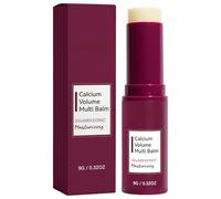 Lot de 2 bâtons de baume au calcium volume avec extrait de collagène, hydratant tout-en-un pour le visage, les yeux, les lèvres et le cou (2)
