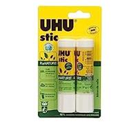 Lot de 2 batons de colle Renature - Blanc