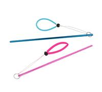 Lot de 2 bâtons de plongée sous-marine en alliage d'aluminium de 340 mm avec cordon