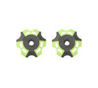 Lot de 2 bâtons de randonnée en forme de flocon de neige Vert