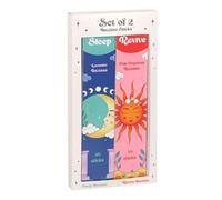 Lot de 2 bâtons d'encens Celestial Dreams : lavande aide au sommeil et parfum revitalisant de pamplemousse rose - Aromathérapie, décoration d'intérieur, cadeaux tendance soleil et lune de