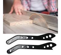 Lot de 2 bâtons poussoirs de sécurité pour scies de table, outil de protection des mains pour le travail du bois avec poignée ergonomique pour la prévention du rebond et le contrôle des pièces