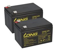 Lot de 2 batteries 12 V 12 Ah compatibles UPC APC RBC6 RBC 6 APC Smart UPS / 700/1000 / 1500 & Back UPS Pro 1000