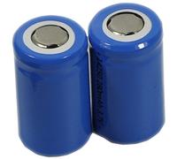 Lot de 2 batteries 14250 ER14250 ER14250 LS14250 ER14250H 1/2-R6 1/2-AA rechargeables pour lampe torche LED 280 mAh 3,6/3,70 V Li-ion