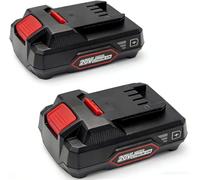 Lot de 2 batteries 20 V 2,0 Ah compatibles avec les outils Parkside XTEAM Serie, X 20 V Team, remplacement pour Parkside Pap 20 B3, Pap 20 A3, A1, B1, A2