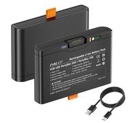 Lot de 2 batteries 4800 mAh 600 pour JBL Partybox Stage 520, Partybox Stage 720, JBL Boombox 4 - PD 30 W Batterie à charge rapide avec sortie USB/entrée USB
