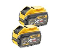 Lot de 2 batteries 9Ah 54V / 3Ah 18V - 2x DCB547 FLEXVOLT DEWALT DCB547X2-XJ