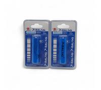 lot de 2 Batteries au lithium pour torches 18650 8800mAh 3.7V 9.6 wh Rechargeable Pile au lithium pour embout