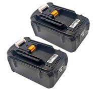 Lot de 2 batteries BL3626 pour Makita 36 V 2,6 Ah compatibles avec tondeuse à gazon BUX360, UX360D, BUR360, BBC300, BBC300LZ, BUX361, BUX361RDE, BUX361Z Garten