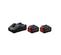 Lot de 2 Batteries BOSCH 8Ah ProCore avec chargeur ultra rapide GAL 18V-160 1600A02T5P Professional