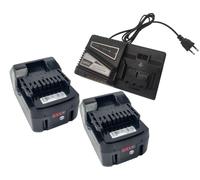 Lot de 2 batteries BSL1850 18 V 5,0 Ah + chargeur pour batteries d'outils | Pour Hitachi BSL1830 BSL1815 BSL1815X BSL1815S BSL 1830 BSL1830C 330067 330068 330139 330557 335790 BSL 1850 BSL182. 00 BSL1