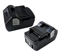 Lot de 2 batteries de rechange 18 V 5,0 Ah pour Hitachi Hikoki BSL1815 | Batterie d'outils BSL1815X BSL1830C BSL1840 BSL1850, compatible avec 330068 335790 339782 C18DBAL DH18DBL DS18DBL2 DV18DBL2