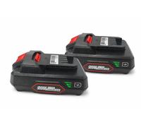 Lot de 2 batteries de rechange 2,0 Ah pour Parkside X 20 V Team Serie, compatible avec Pap 20 A1, A2, A3, B1, B3, compatible avec tous les appareils et chargeurs Parkside X 20 V (PLG 20 A1/C1/A3)