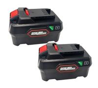 Lot de 2 batteries de rechange 20 V 5 Ah pour Parkside Pap 20 B1 B3 A1 A2 A3, compatible avec Parkside X 20 V et chargeurs PLG 20 A1/C1/C3/A3