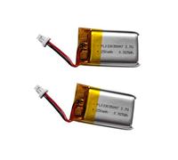 Lot de 2 batteries de rechange 250 mAh pour casque Bluetooth Sena Snowtalk 2, SPH10S SP18, SP83 Snow Talk